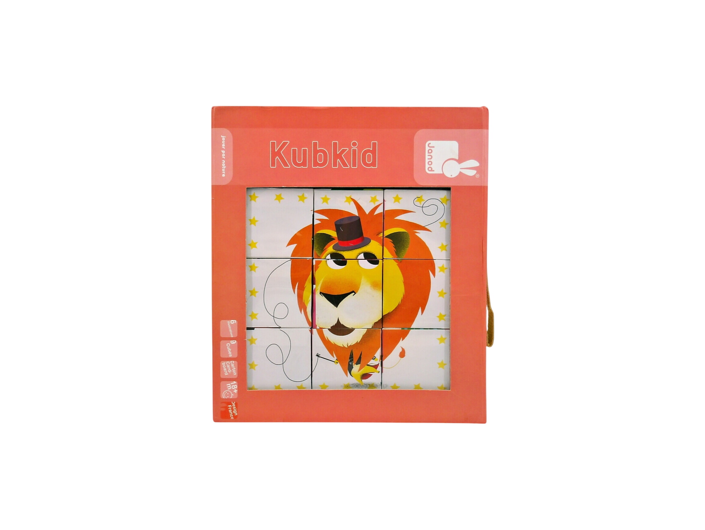 Puzzle cube - Circus - Kubkid Très bon état -  reconditionné disponible sur Label Emmaüs
